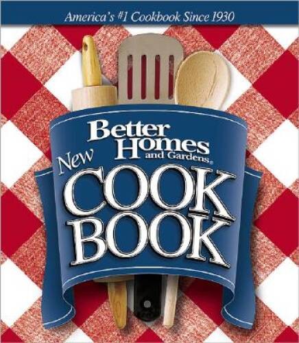 New Cook Book (Better Homes & Gardens New Cookbooks) – Ring-bound – GOOD