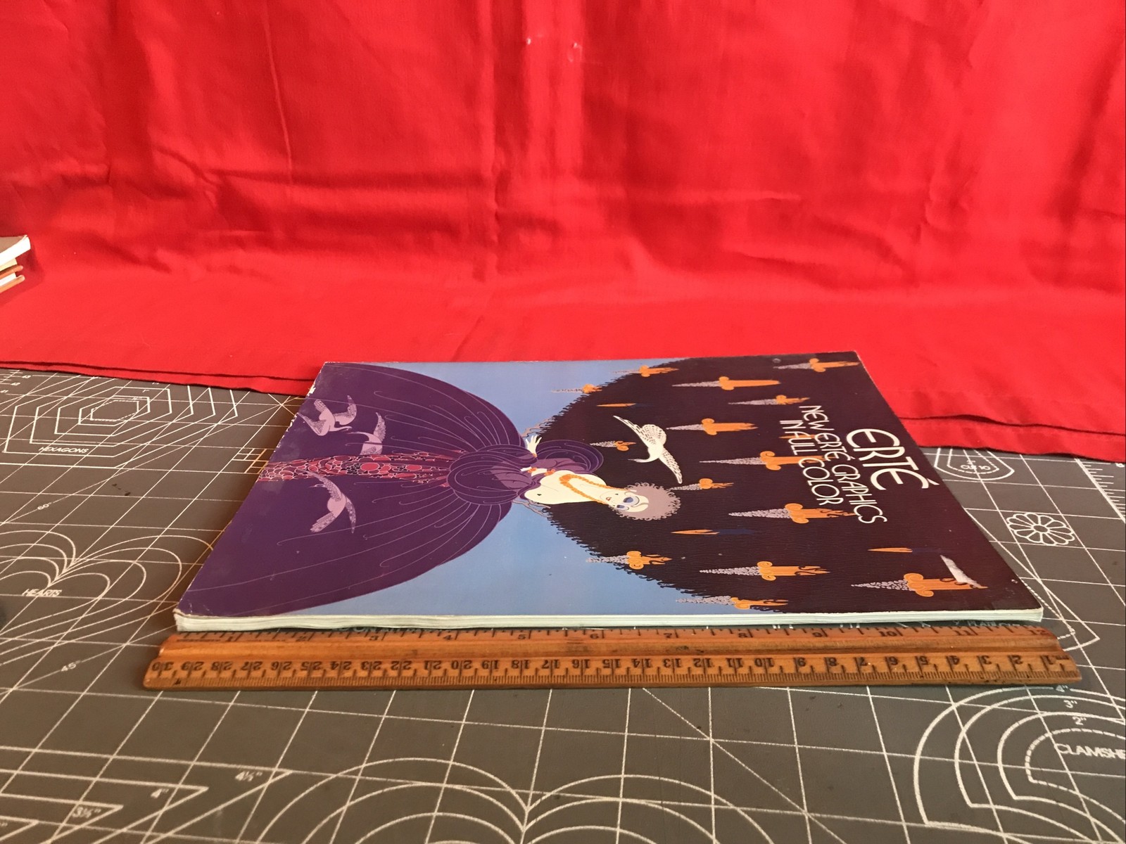 Vintage 1984 Erte New Erte Graphics In Full Color Book