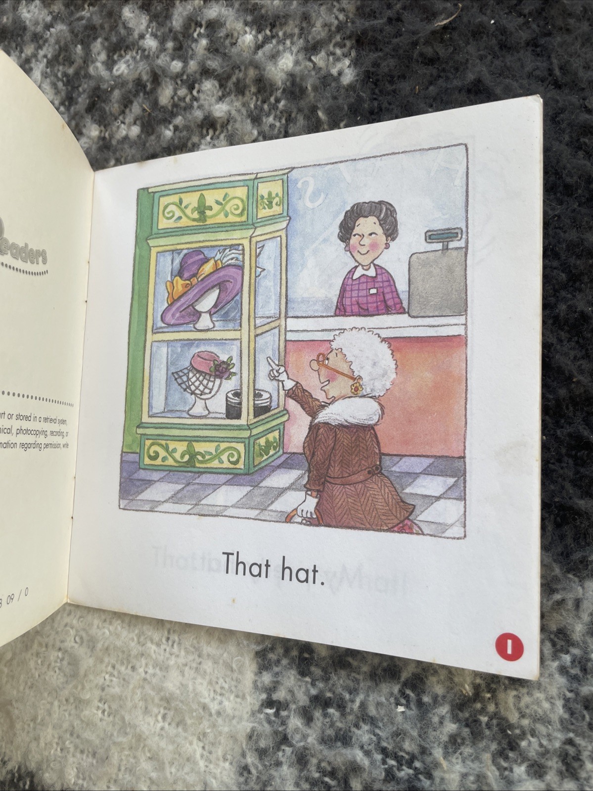 SIGHT WORD READERS. THAT HAT, THAT PRETTY. 14 BY 14 CM, 0439511593