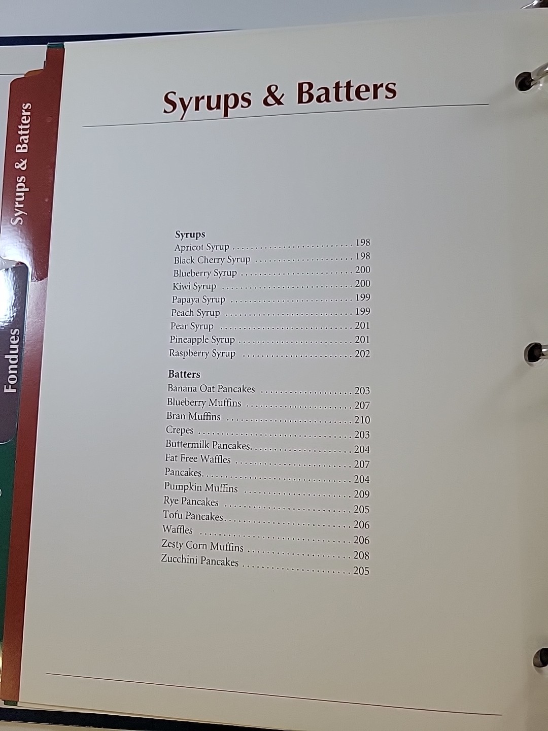 Whole Food Recipes for Better Living Binder by Vita-Mix from 2007