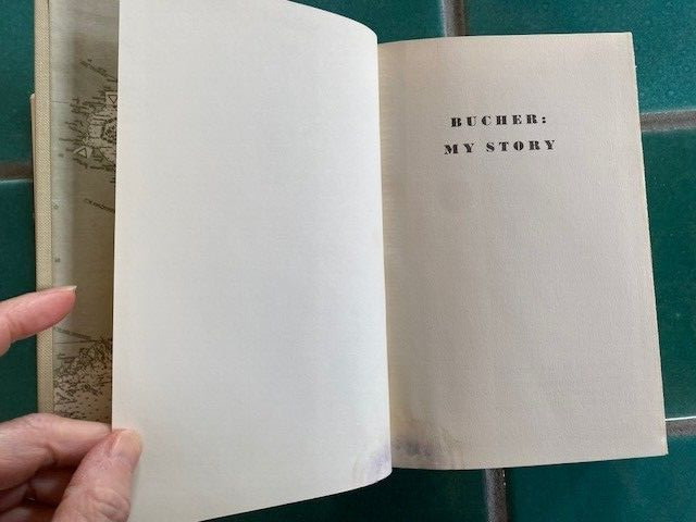 Bucher: My Story Commander Lloyd M. Bucher USN HC DJ acceptable