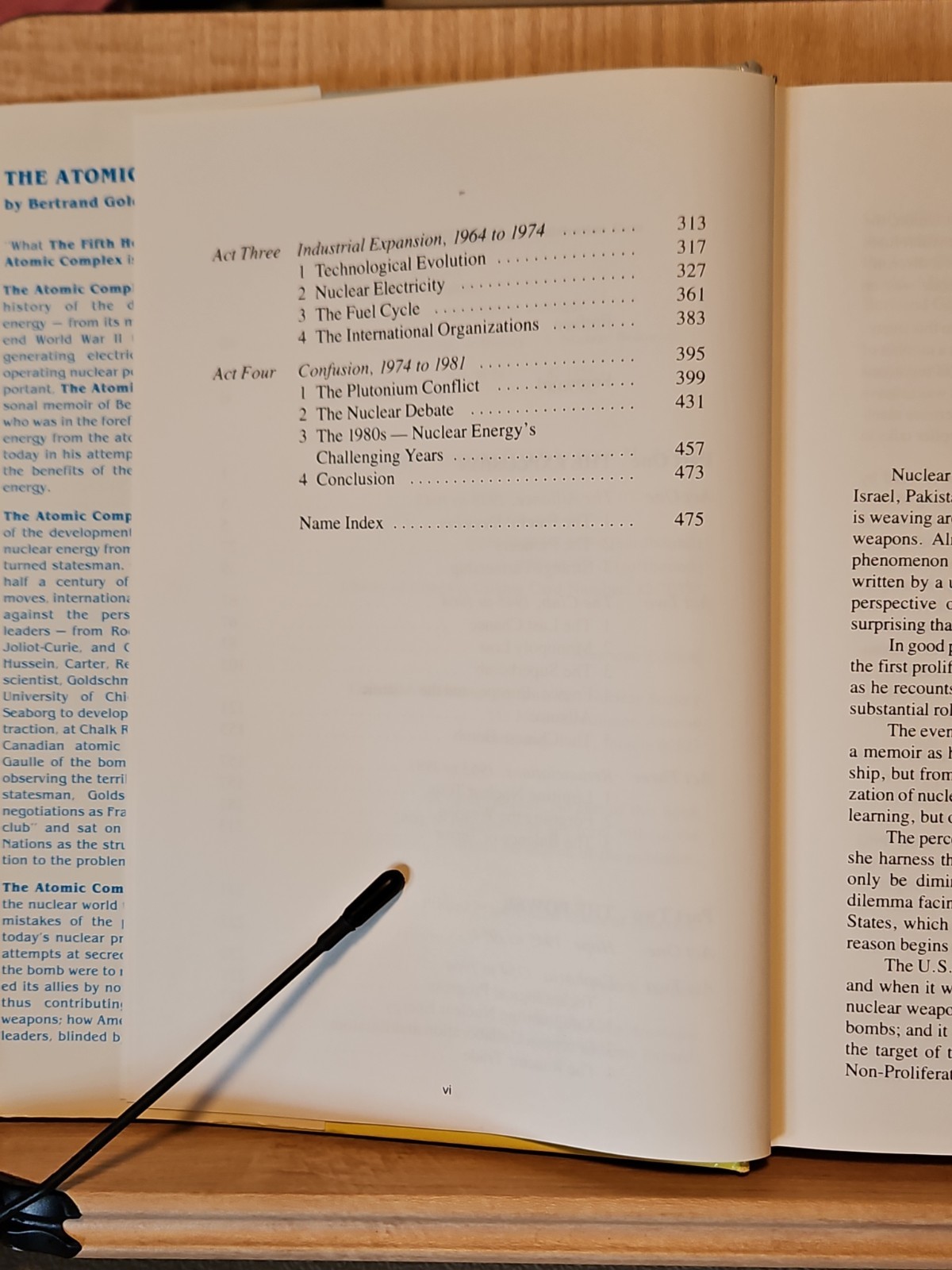 The Atomic Complex by Goldschmidt HCDJVG 1982 American Edition – Nuclear Energy