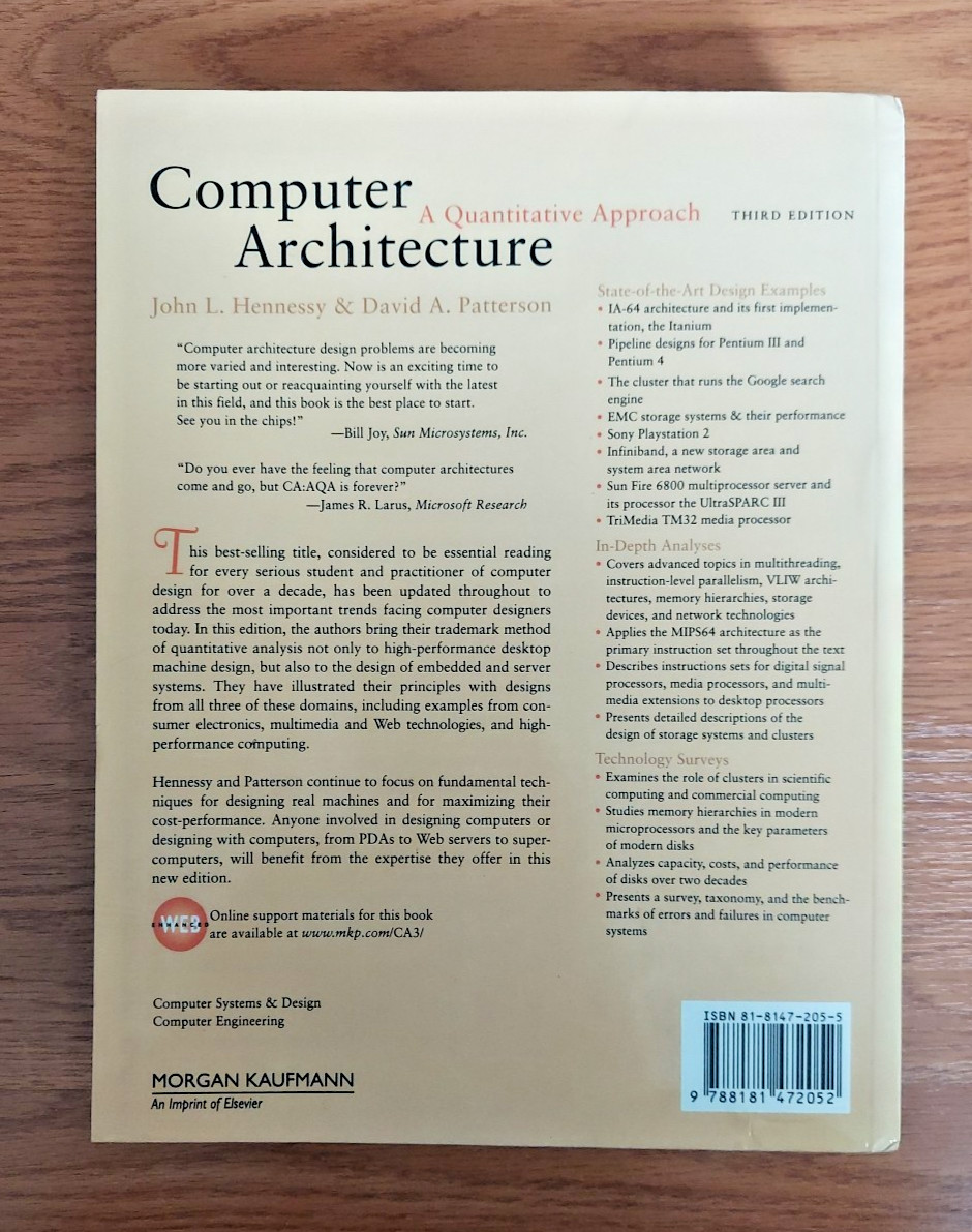 Computer Architecture A Quantitative Approach Third Edition by John L. Henness
