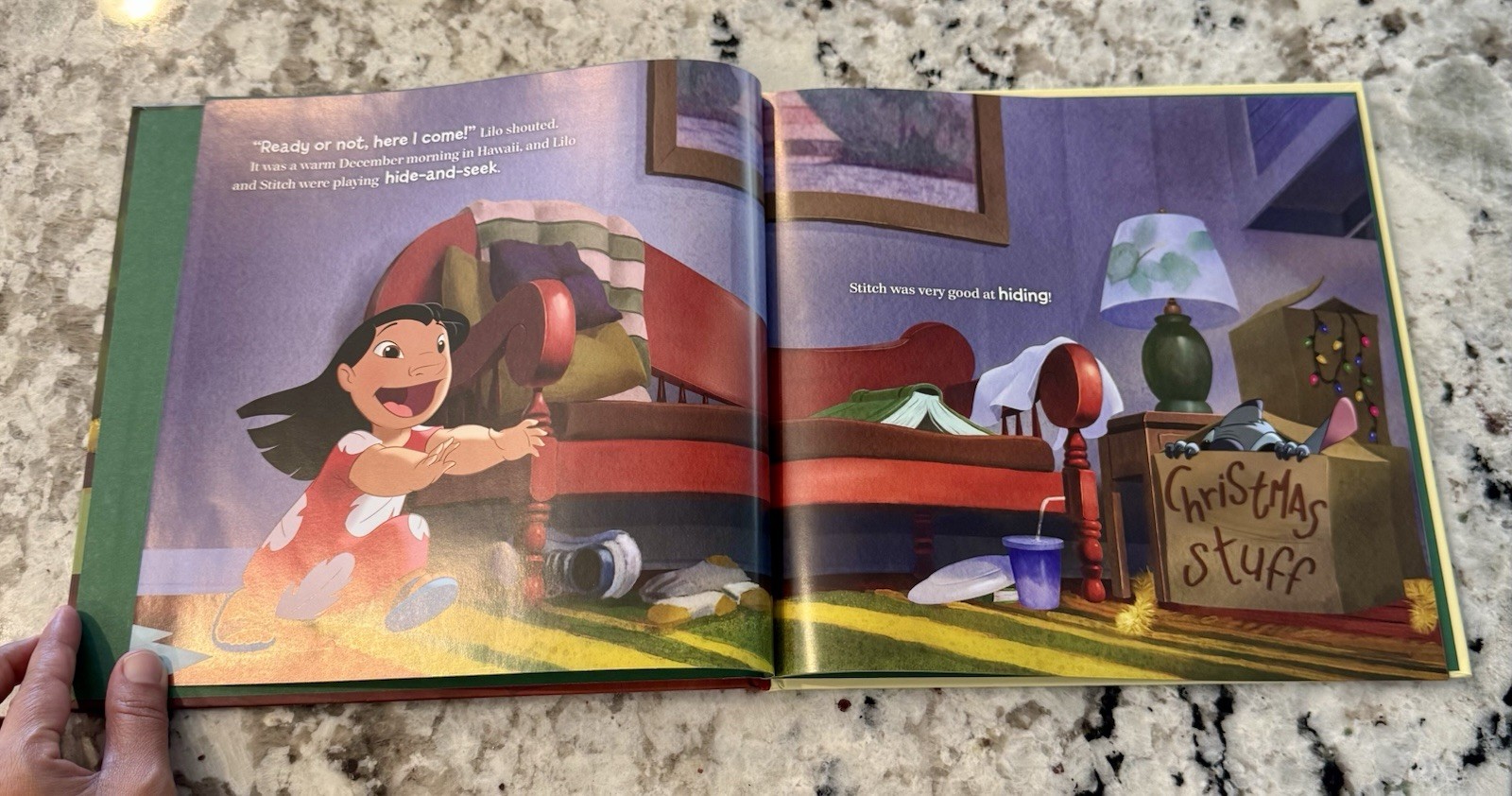 Disney Lilo & Stitch Holiday Mischief With Stitch By Elizabeth Schaefer