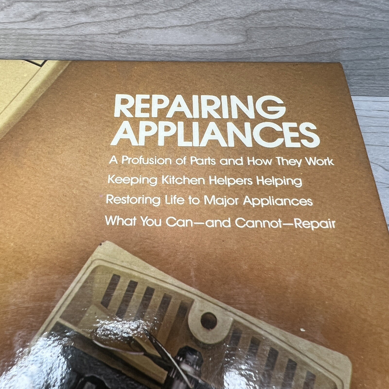Vintage Kitchen Appliance Repair Book Mechanics Engineering Electrical HC DIY