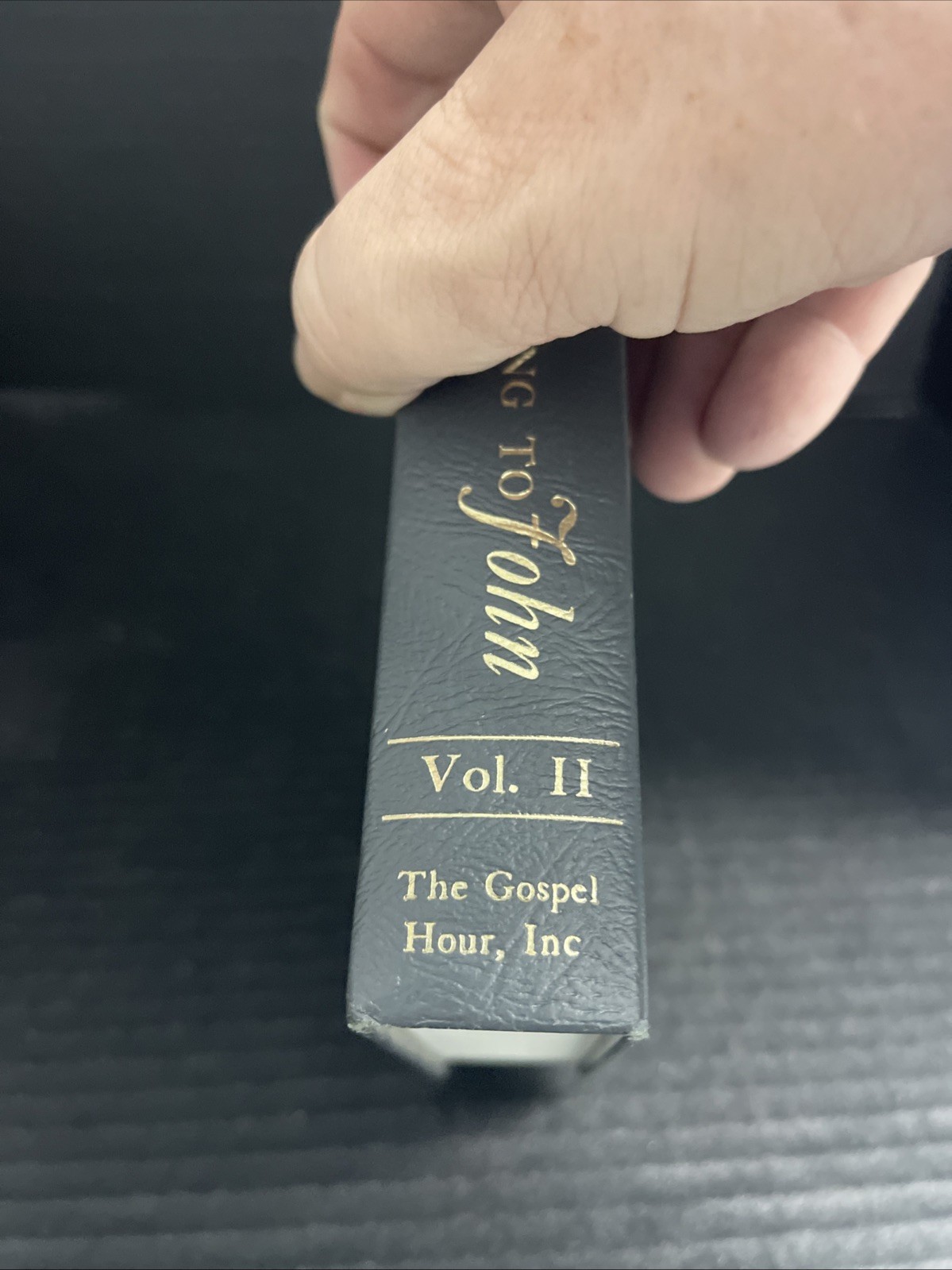 Gospel According To John Volumes 1 And 2 Oliver Greene Hardback