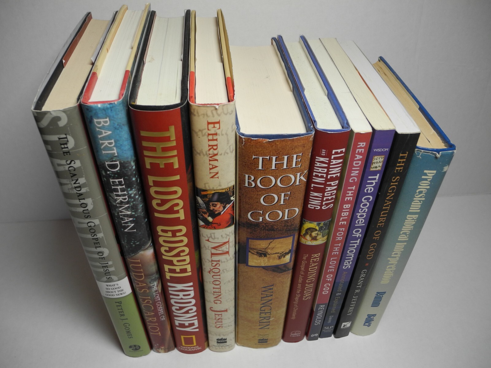 Bible Studies Book Lot Old New Testament Mystical Jesus Christ Lost Gospel Judas