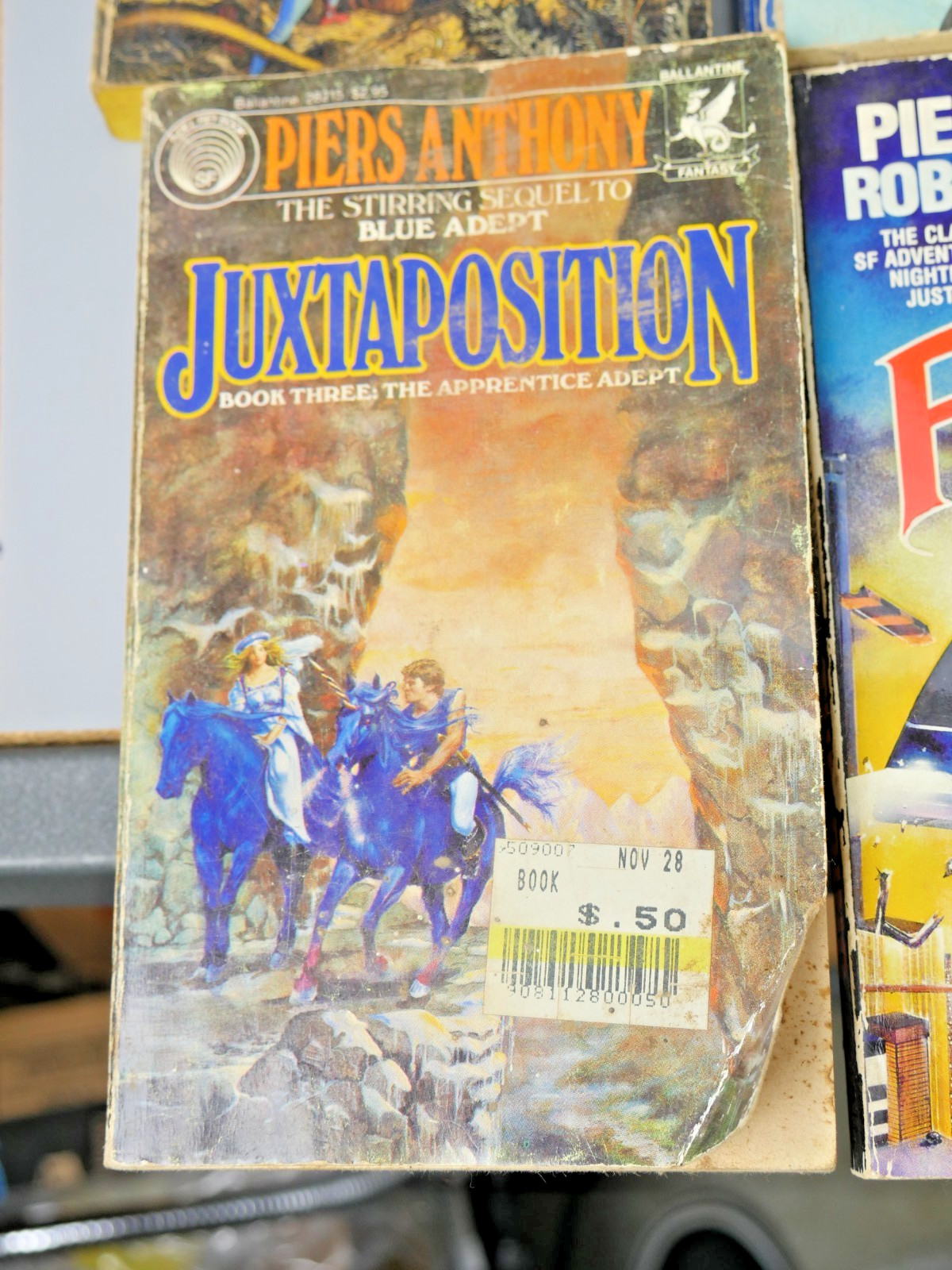 Vintage Xanth Novels Lot 9 Piers Anthony Del Rey Paperback Fantasy Sci Fi 1980s