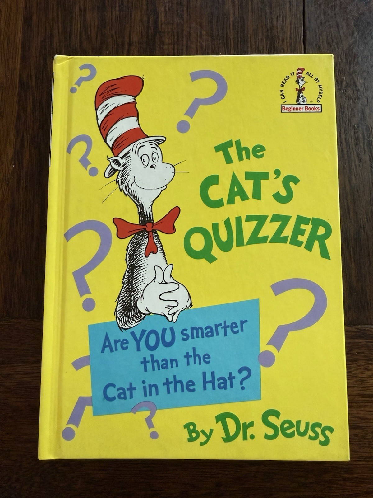 Dr Seuss The Cats Quizzer Smarter Than the Cat in the Hat BANNED BOOK 1976*