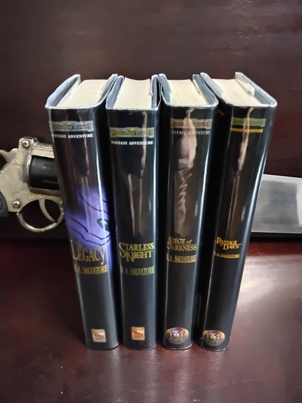 R.A. Salvatore Legacy Of The Drow Set 1st 1st 1992-1996 Drizzt VG HCDDJ LN