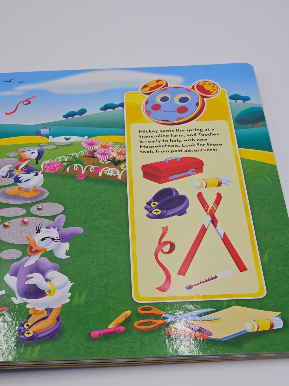 Mickey Mouse Clubhouse First Look and Find Board Book Ages 0+ Great for Toddlers