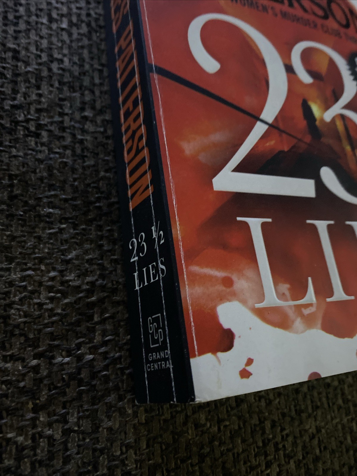 James Patterson 23 1/2 Lies Paperback