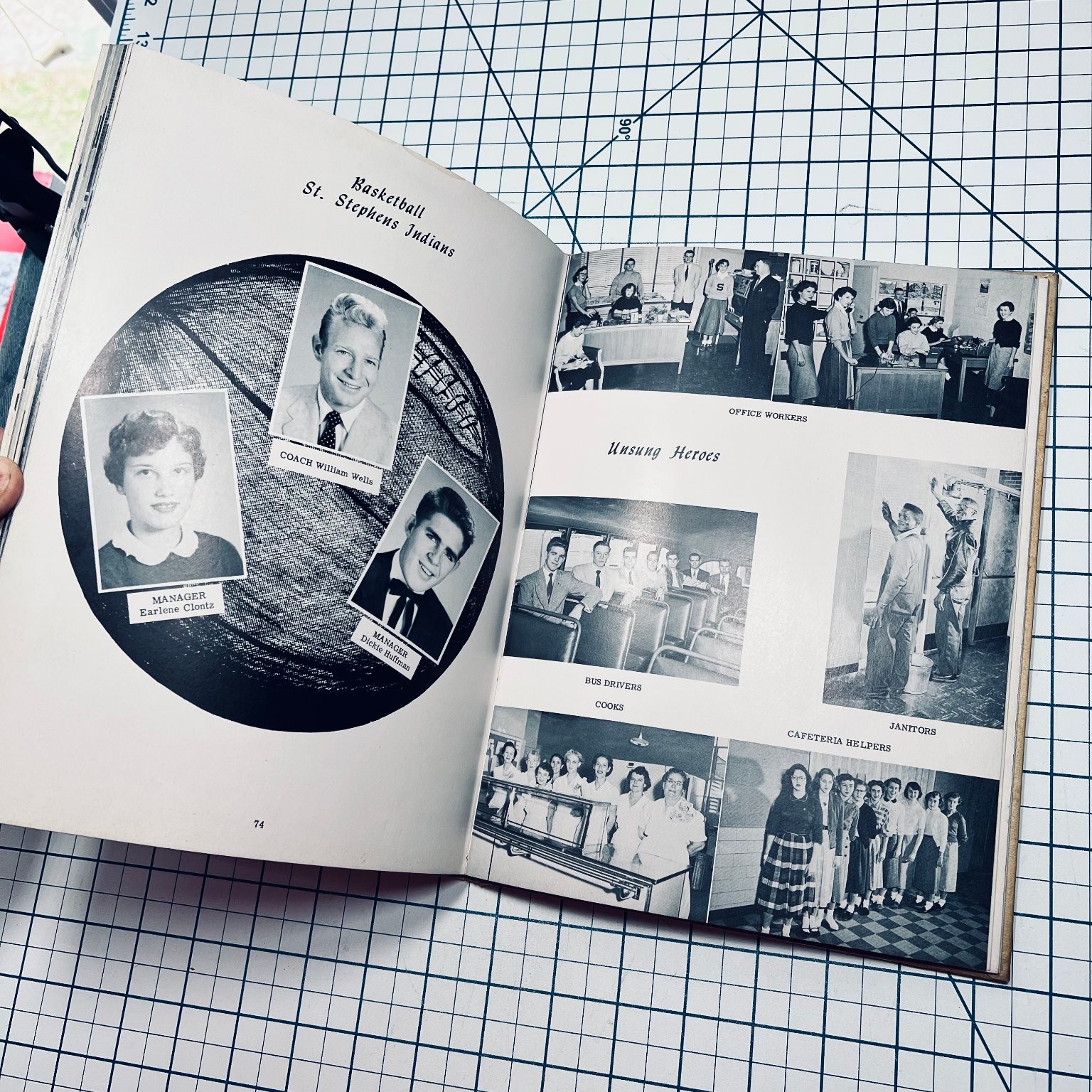 The ’55 Corona St. Stephens High School Yearbook Hickory NC Vintage