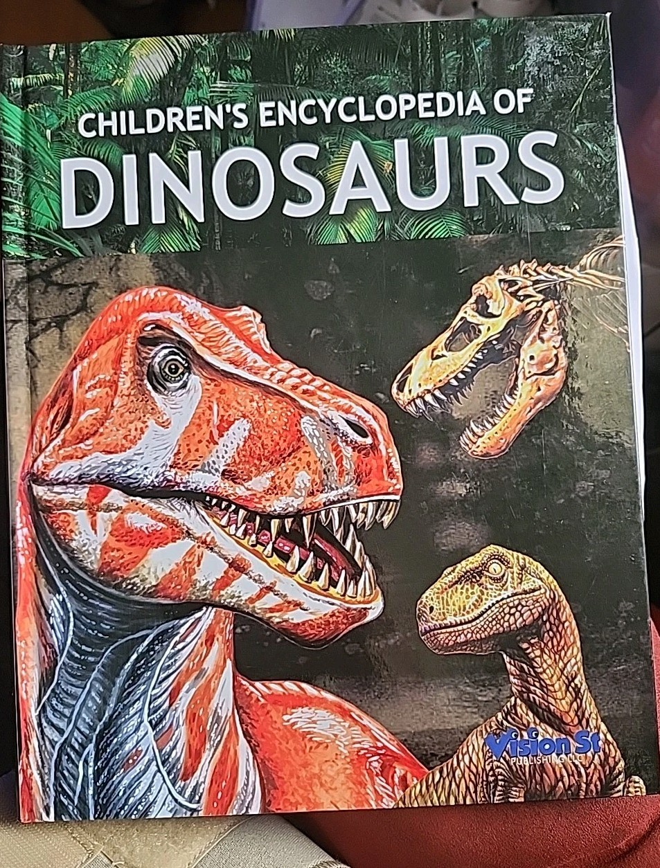 Childrens Encyclopedia of Dinosaurs Hard Cover Vision St Publishing Educational