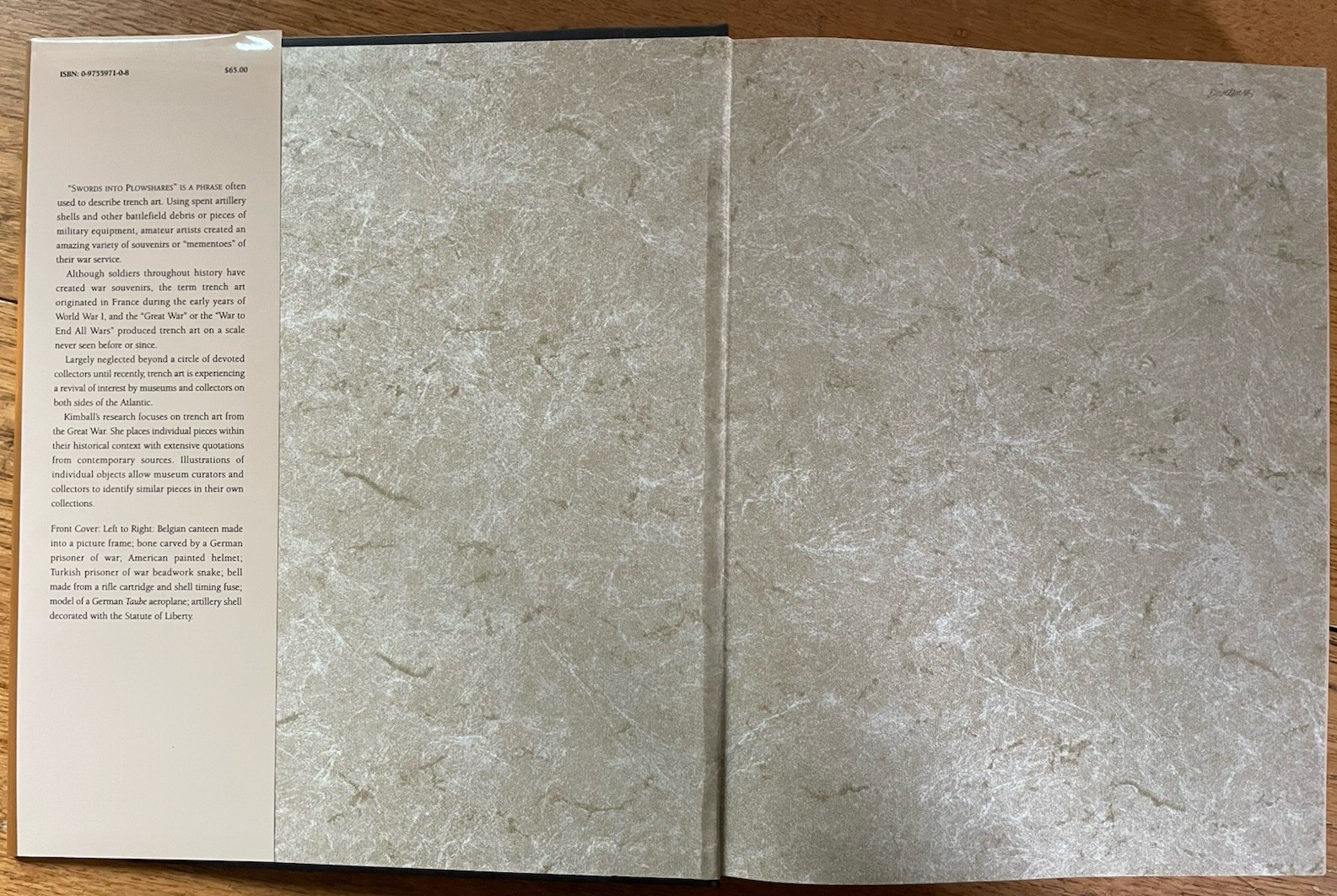 Trench Art : An Illustrated History by Jane A. Kimball (2004, Hardcover)