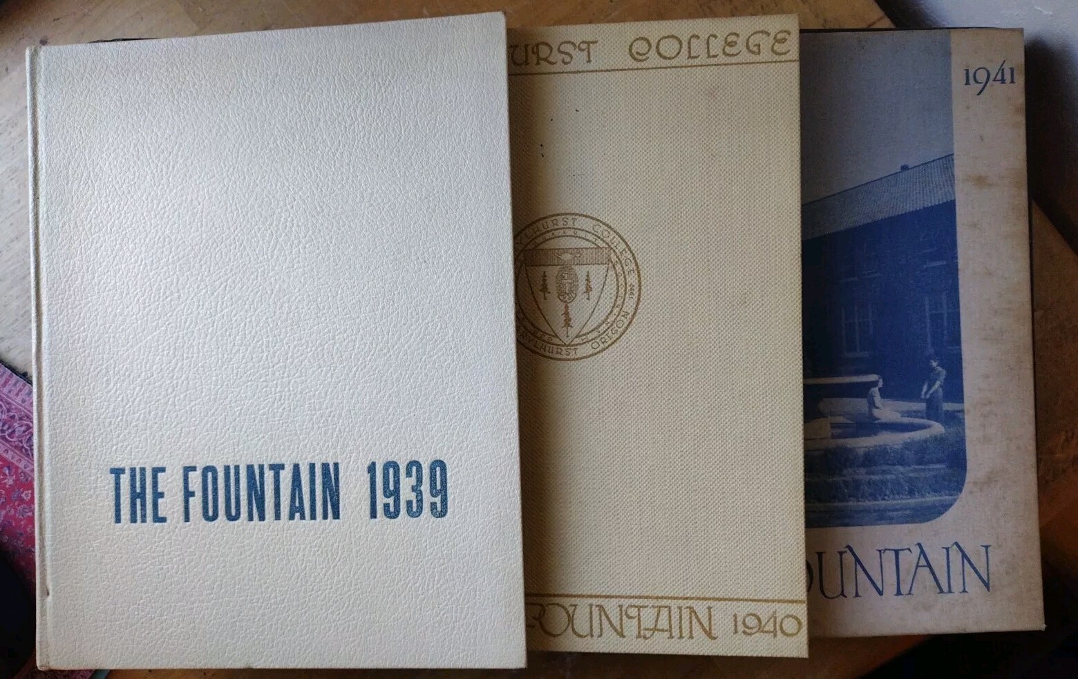 3 Yearbooks – 1939 1940 1941 MARYLHURST COLLEGE (Marylhurst, OR) VG