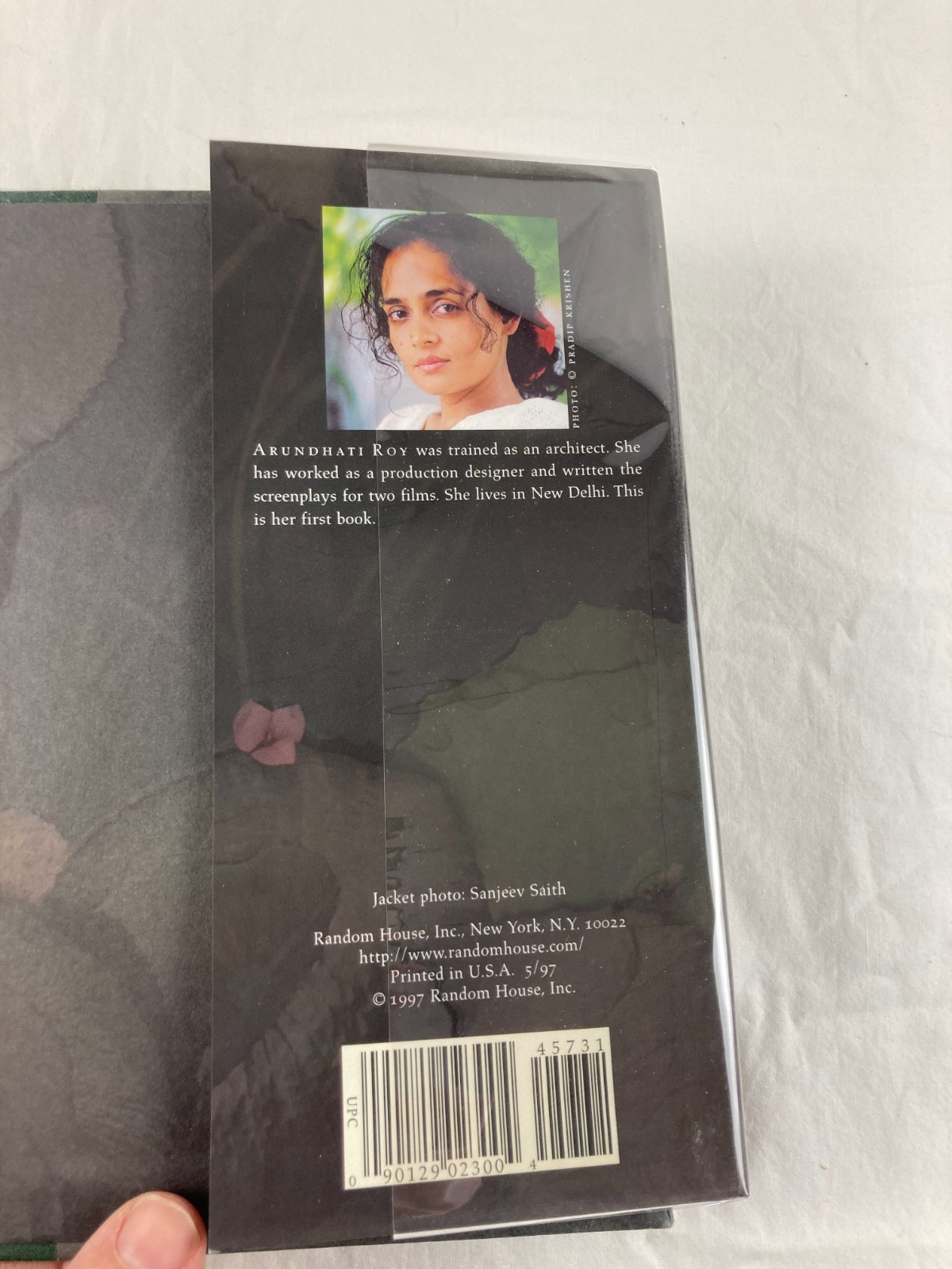 The God of Small Things Arundhati Roy 1997 Signed 1st Edition 2nd Print VG HC/DJ