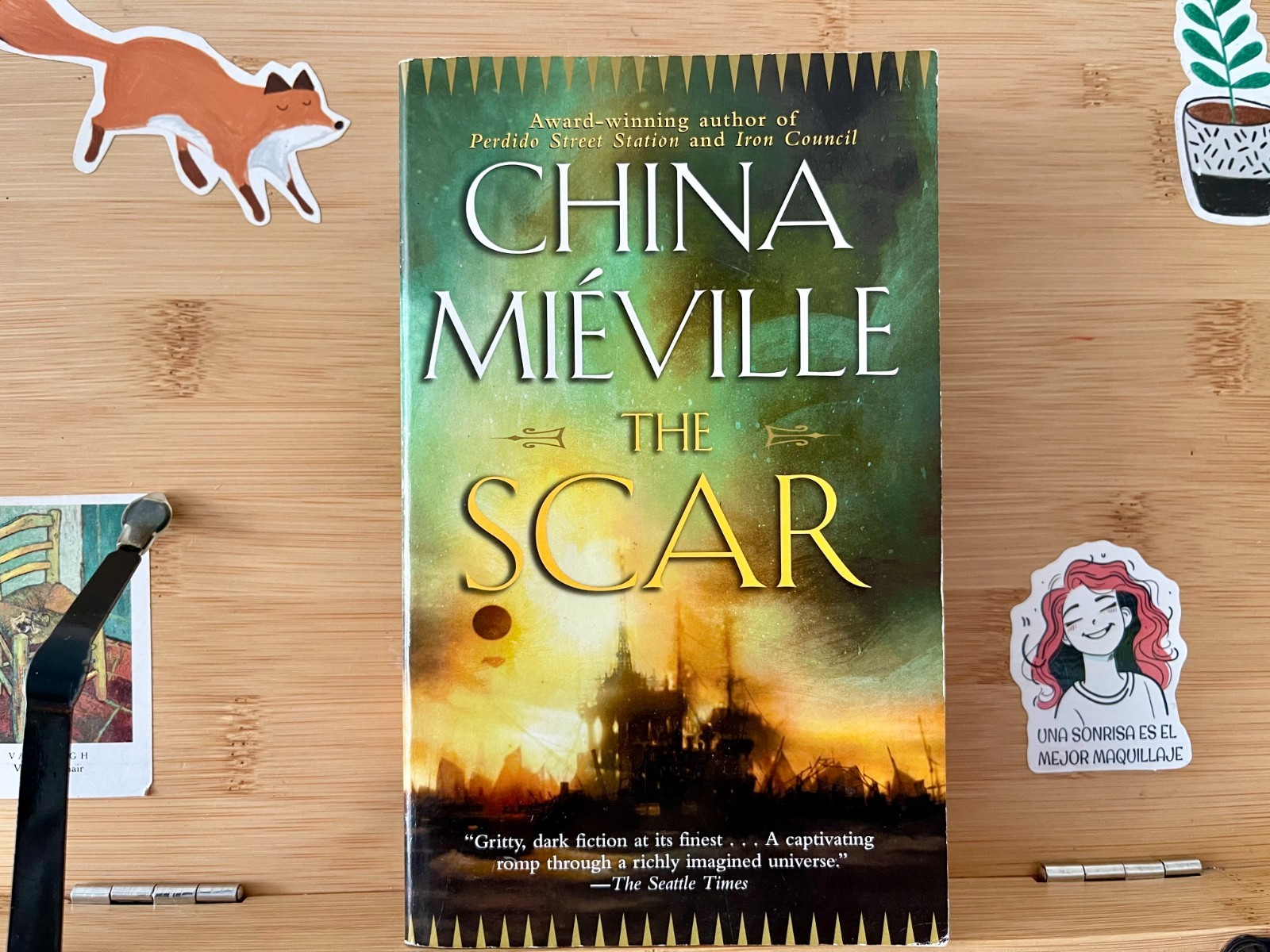 The Scar (Bas-Lag) by China Miéville PAPERBACK, 2002, VERY GOOD