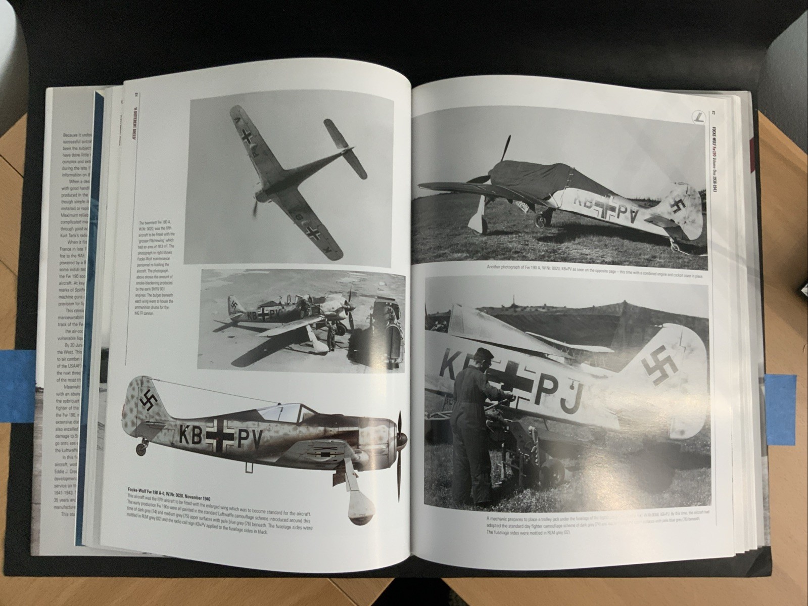 Focke-Wulf Fw190, 1938-1943 by J. Richard Smith and Eddie J. Creek