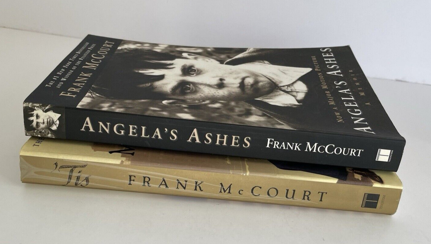Angela’s Ashes & ‚Tis by Frank McCourt Memoirs Biography Ireland Irish Americans