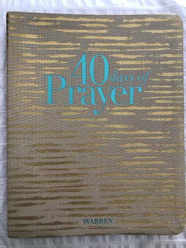 40 days of Prayer Small Group Study Guide – Flexibound By Rick Warren – GOOD