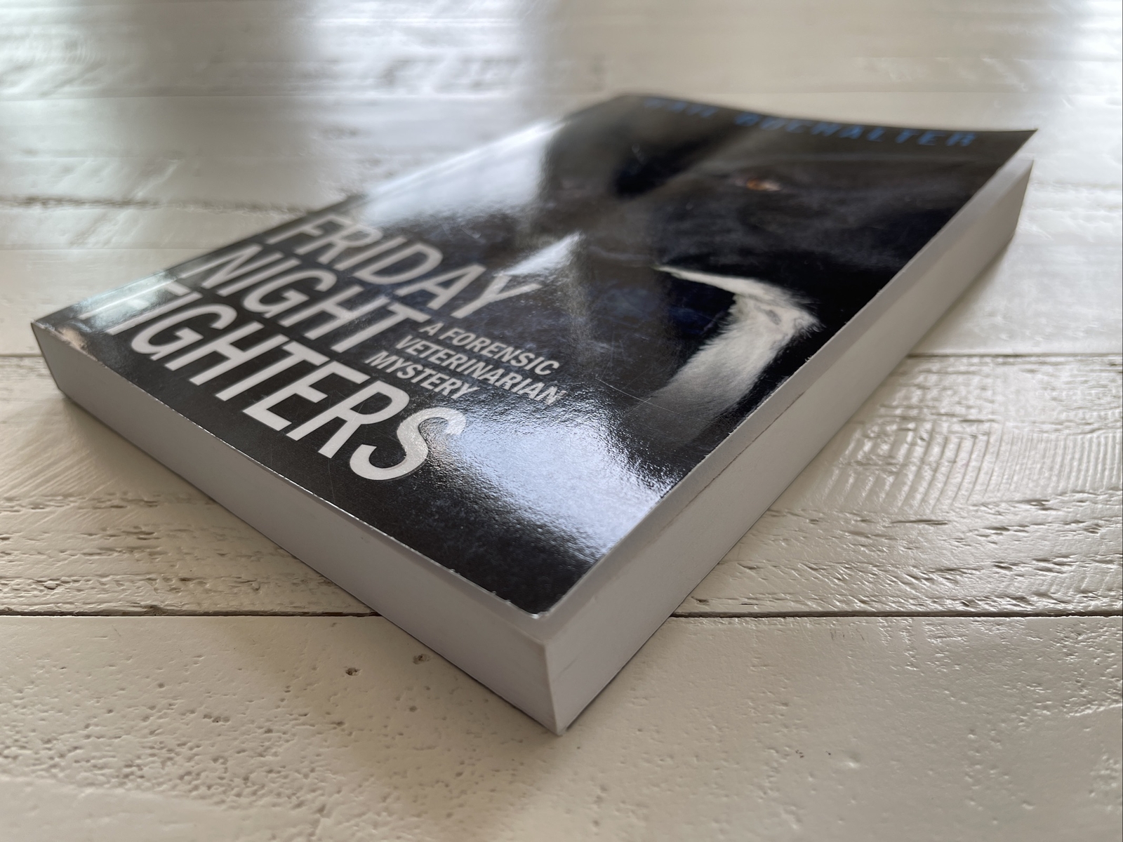 Friday Night Fighters : A Forensic Veterinarian Mystery By Gail Buchalter SIGNED