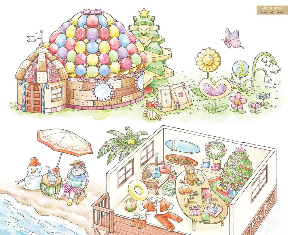 Wonderful houses in an imaginary world – Japanese Craft Book