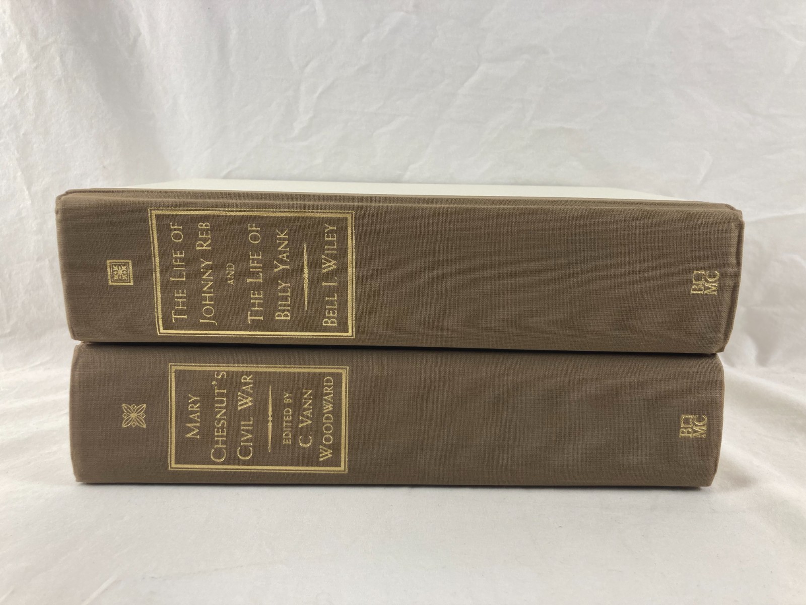 Life of Johnny Reb Billy Yank Mary Chesnut’s Civil War by Wiley & Woodward HCDJ