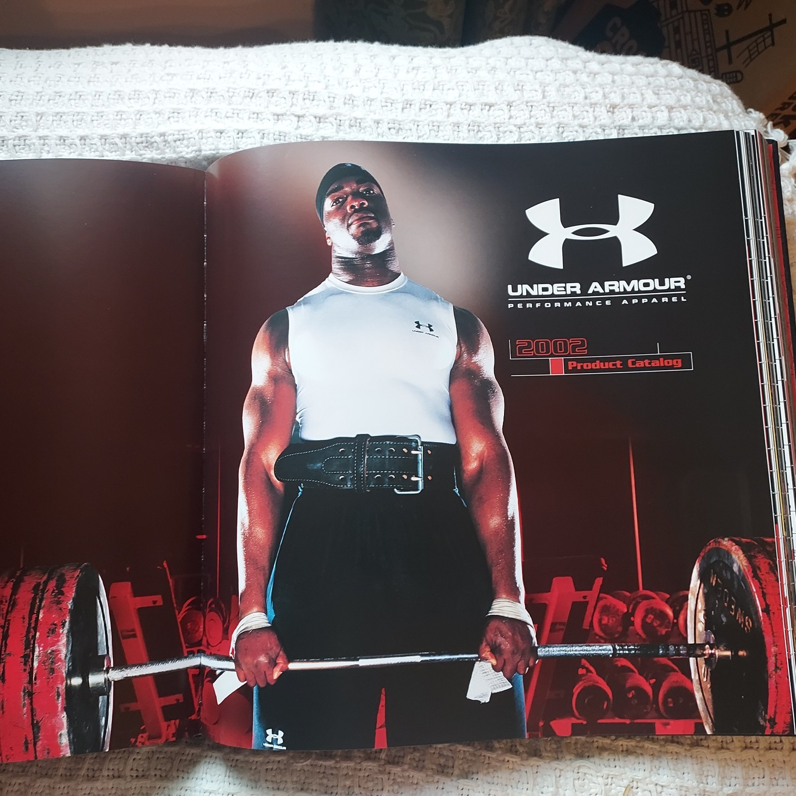 UNDER ARMOUR THE FIRST TWENTY YEARS – MASSIVE COFFEE TABLE BOOK – RARE