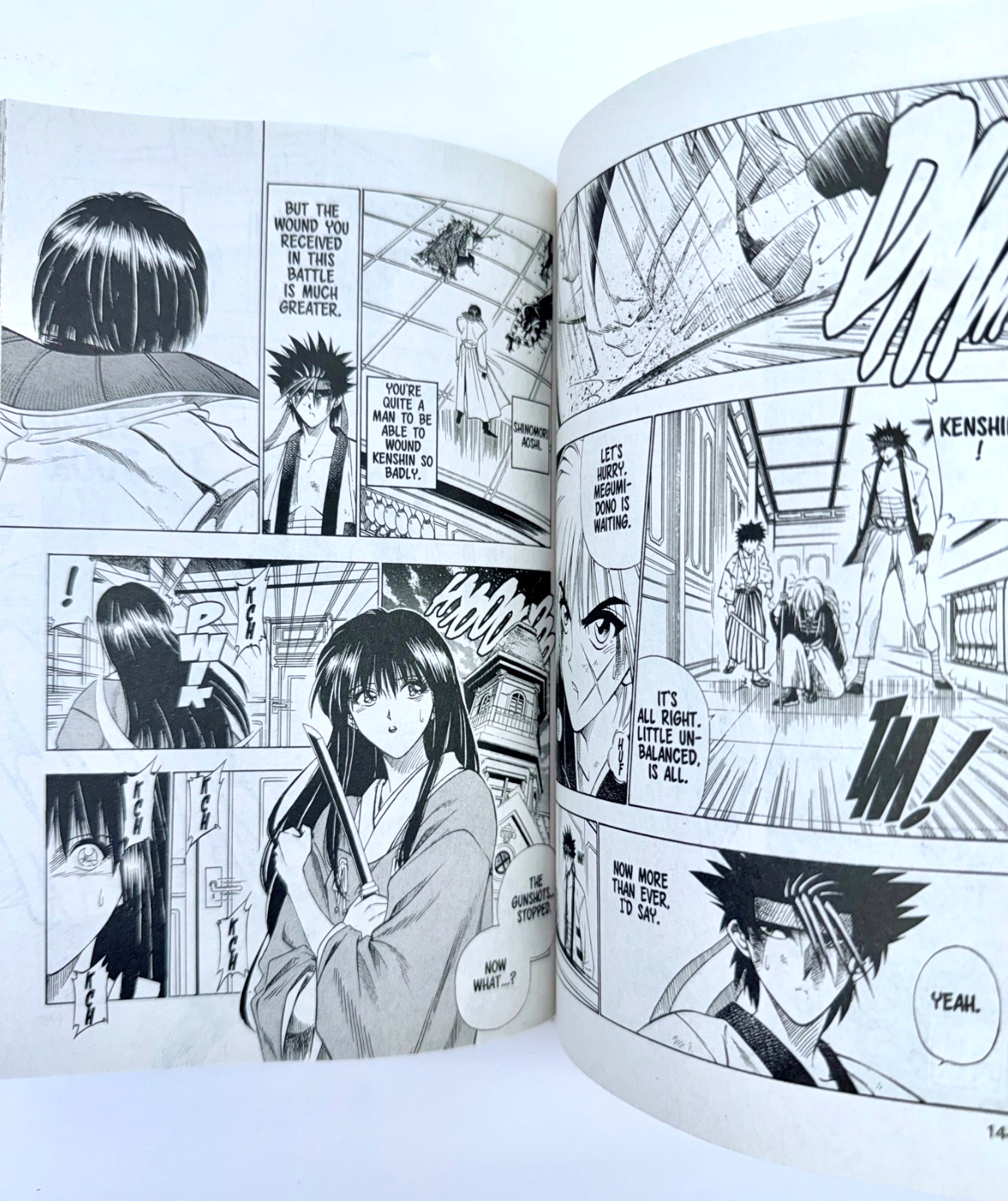 Rurouni Kenshin 3-in-1 Volumes 4, 5, 6, 10, 11, 12 Paperback Books