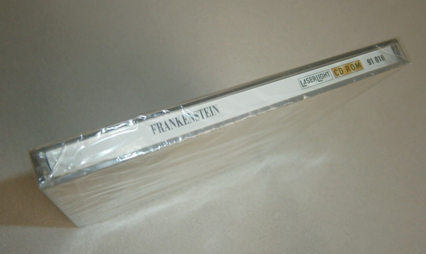 SEALED 1995 FRANKENSTEIN PC/CD-ROM NOVEL VIDEO CLIPS LASERLIGHT LIBRARY HORROR