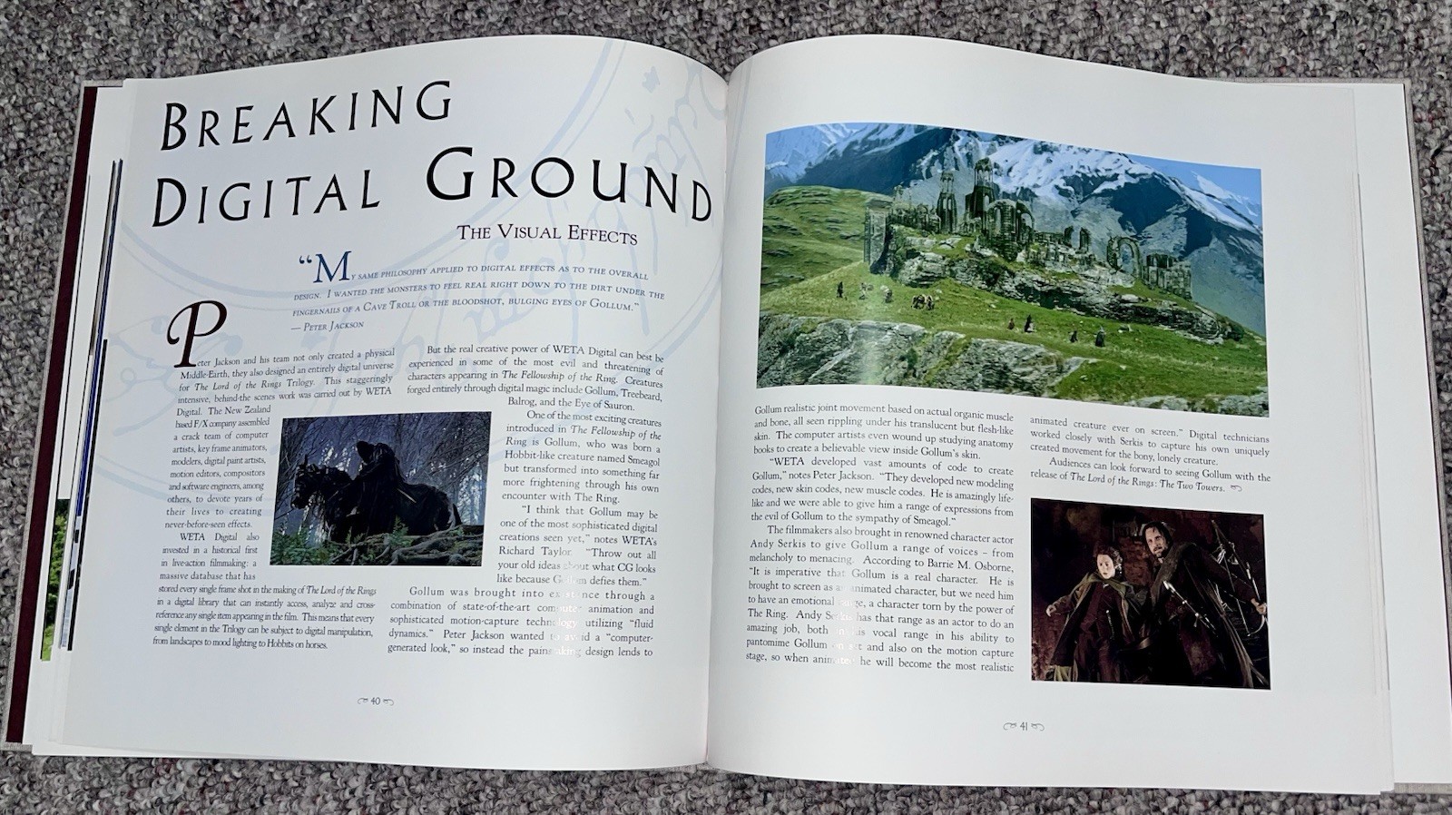 The Lord of the Rings Cannes Film Festival New Line Cinema Promotional Book