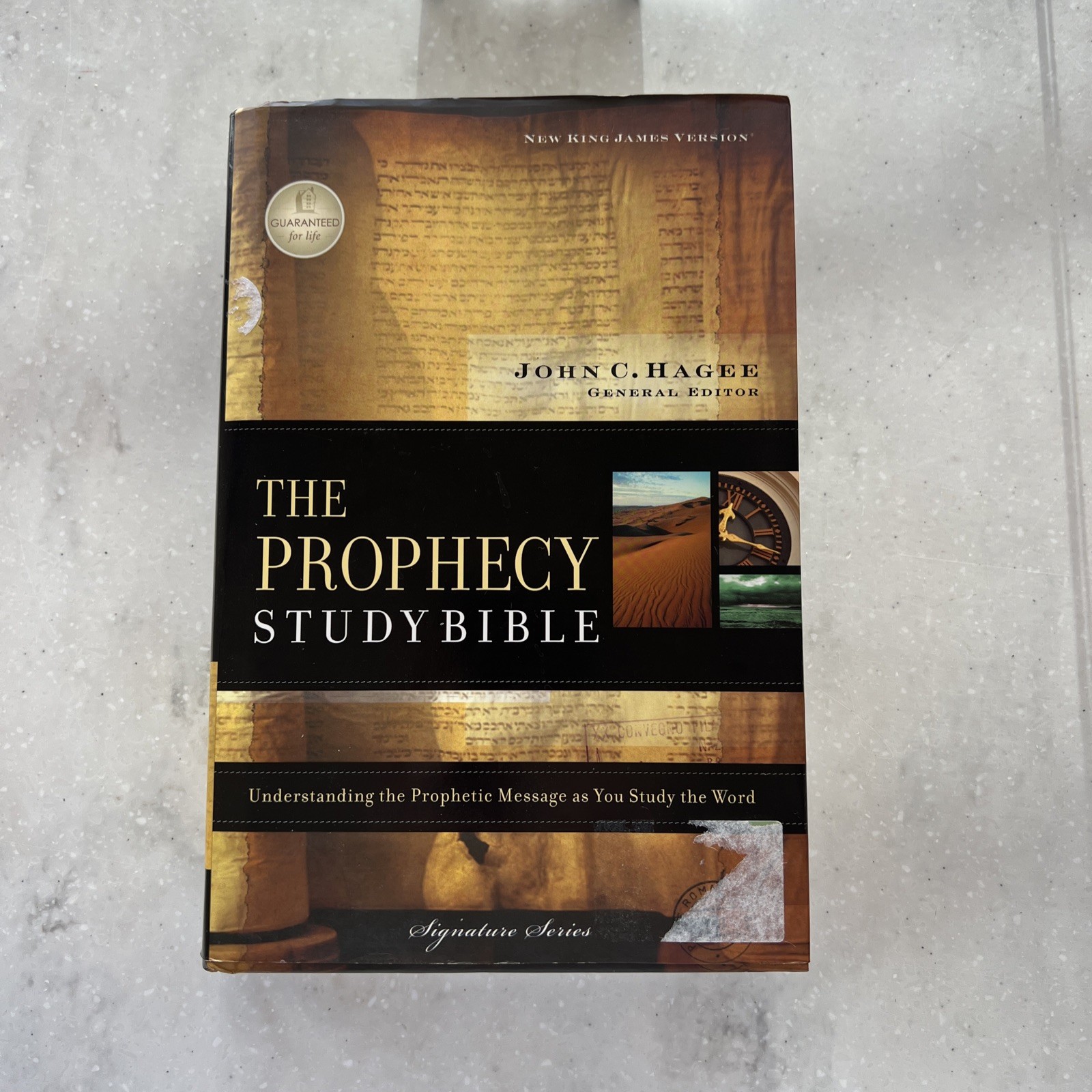 Prophecy Study Bible, NKJV by John C. Hagee / 2011 Hardcover