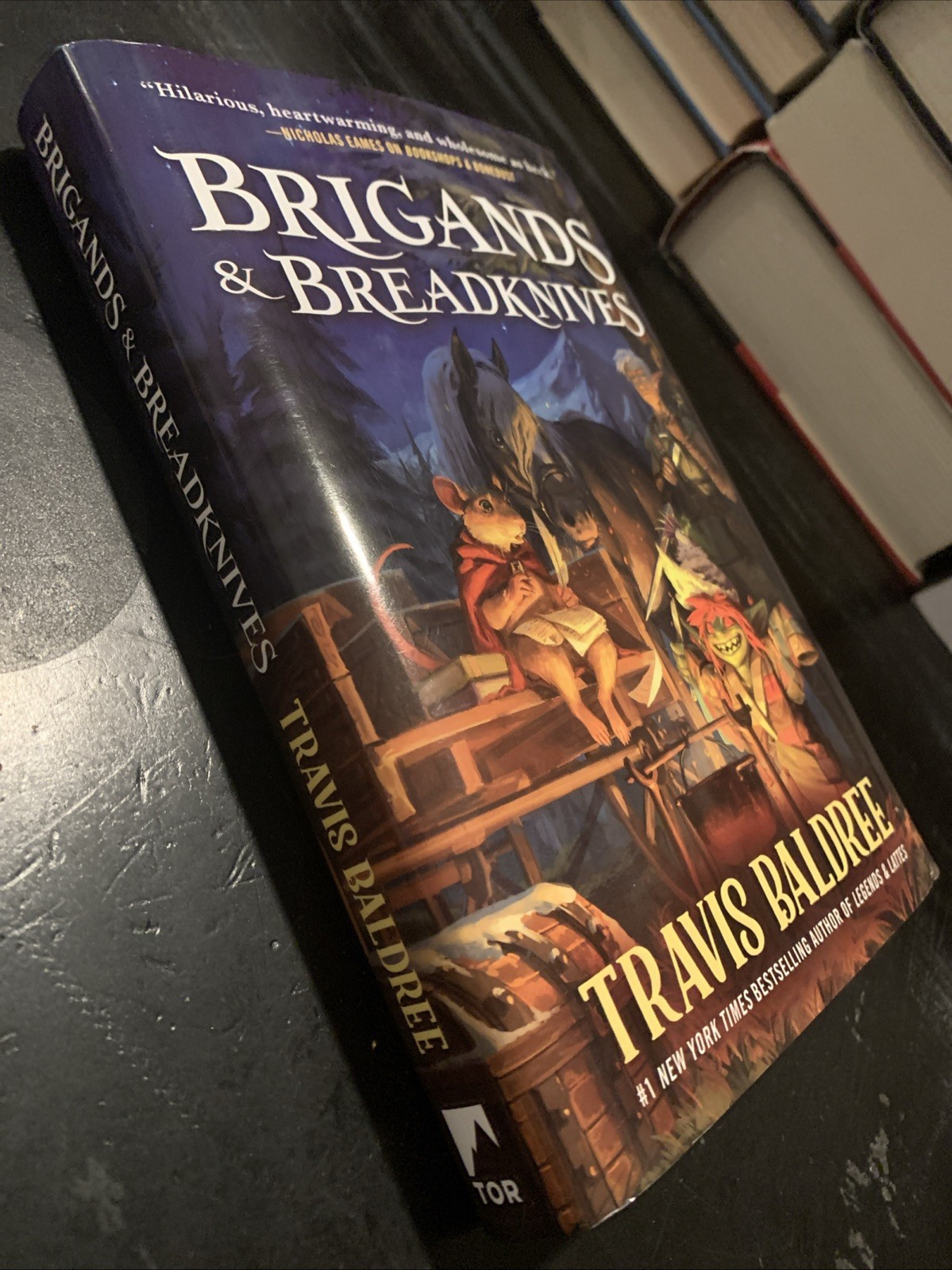 Brigands and Breadknives by Travis Baldree (2025 Hardcover) Hand Signed 1st Edit
