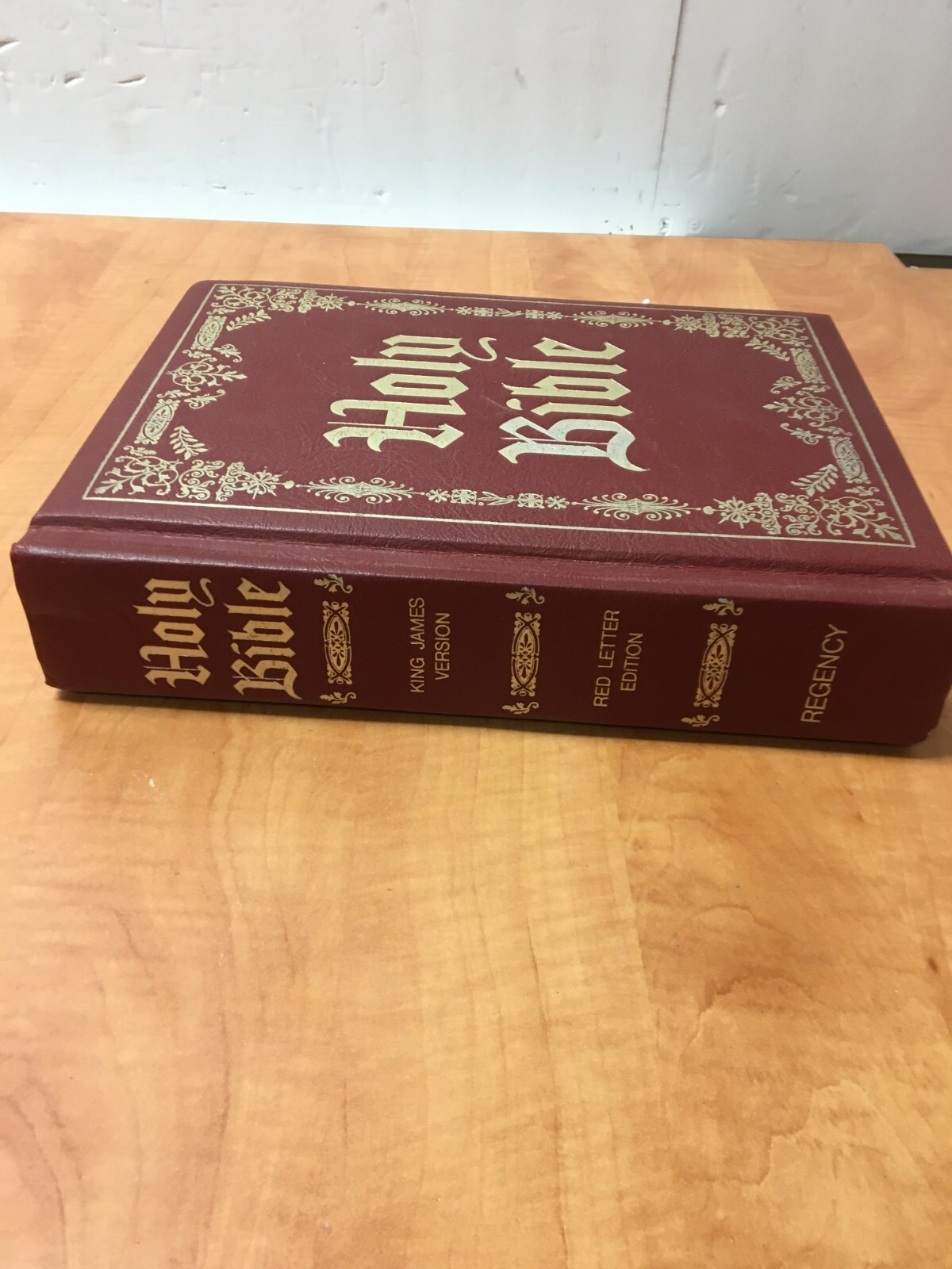 Holy Bible King James Version Giant Print Words Of Christ In Red Nelson Regency