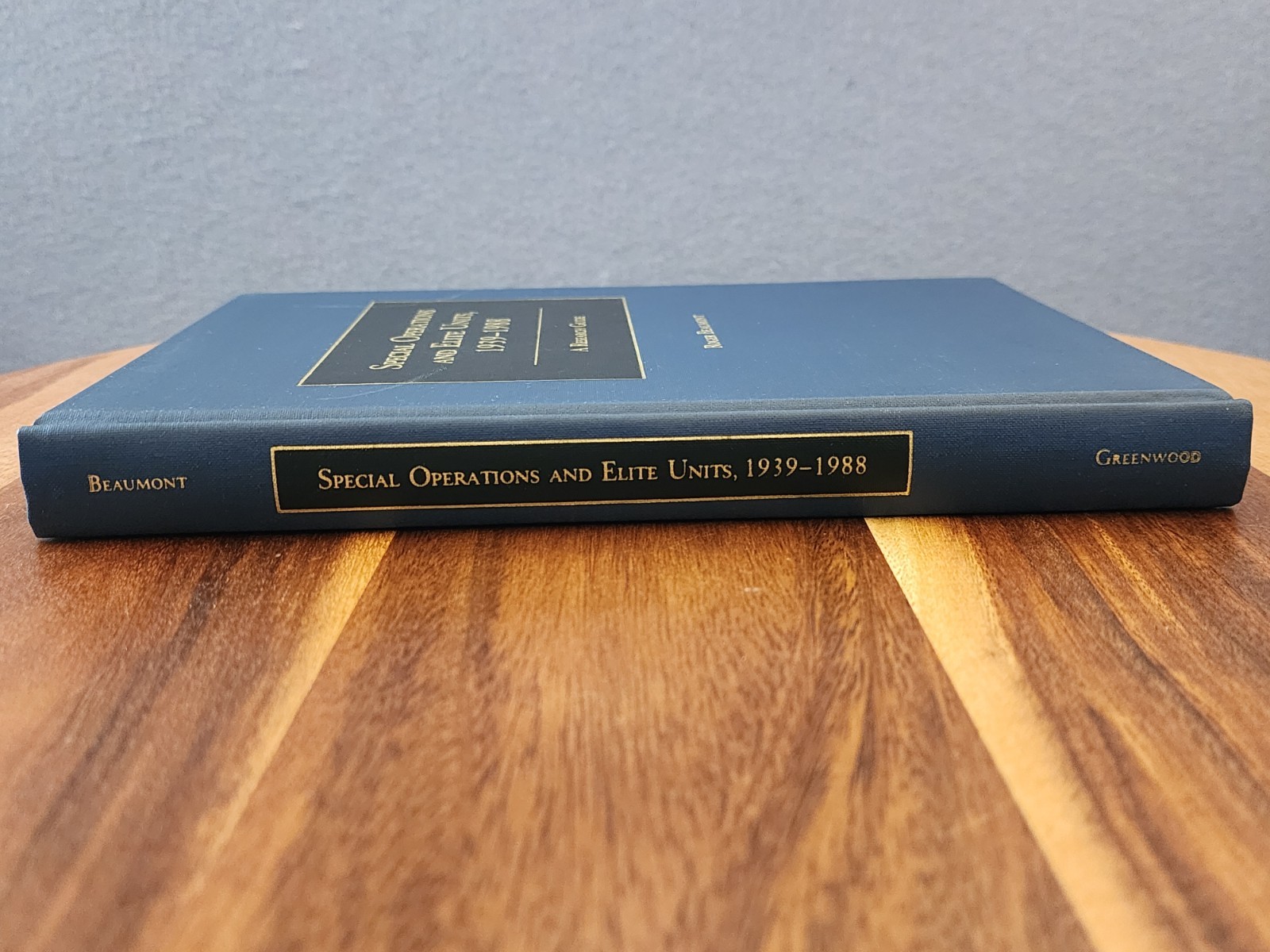 Special Operations and Elite Units, 1939-1988: A Research Guide – Roger Beaumont