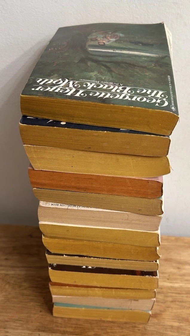 Georgette Heyer Lot of 13 Vintage Paperback Books *READ Description*