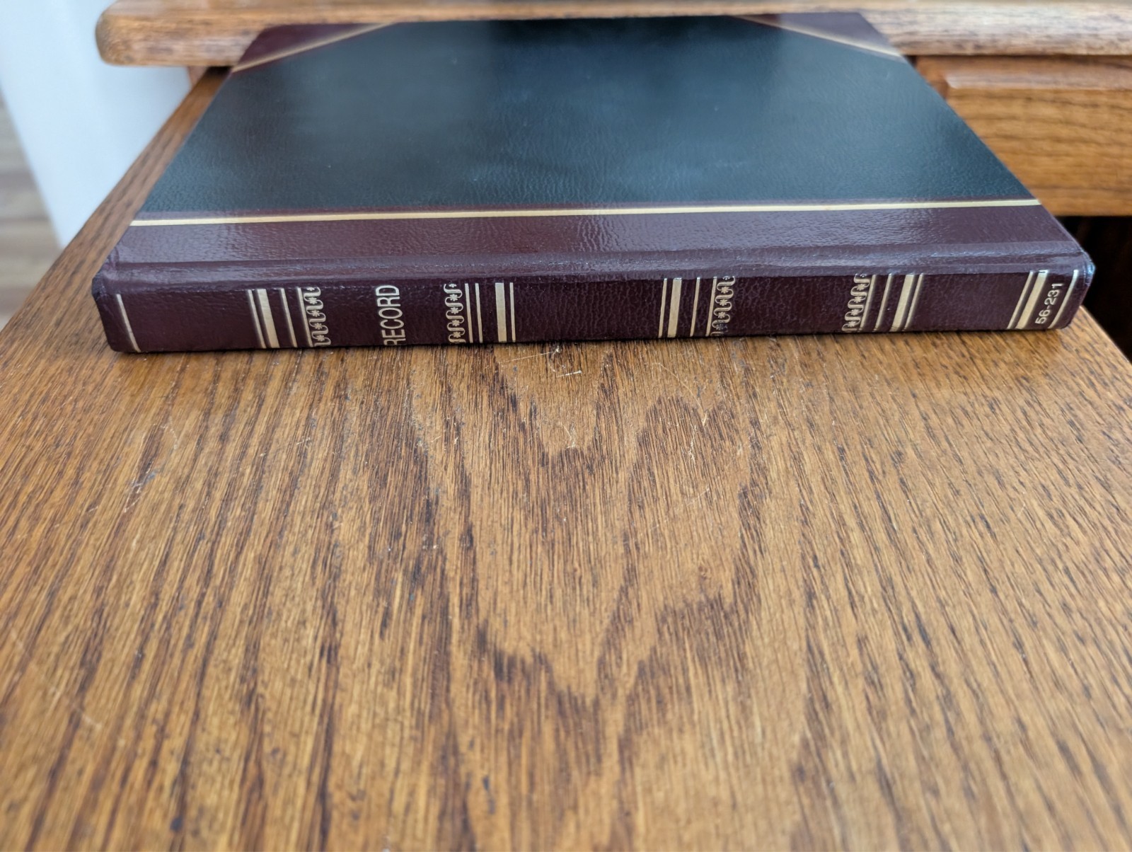 Avery Account Record Book 56-231 Hardcover 1st 6 Pages are torn out