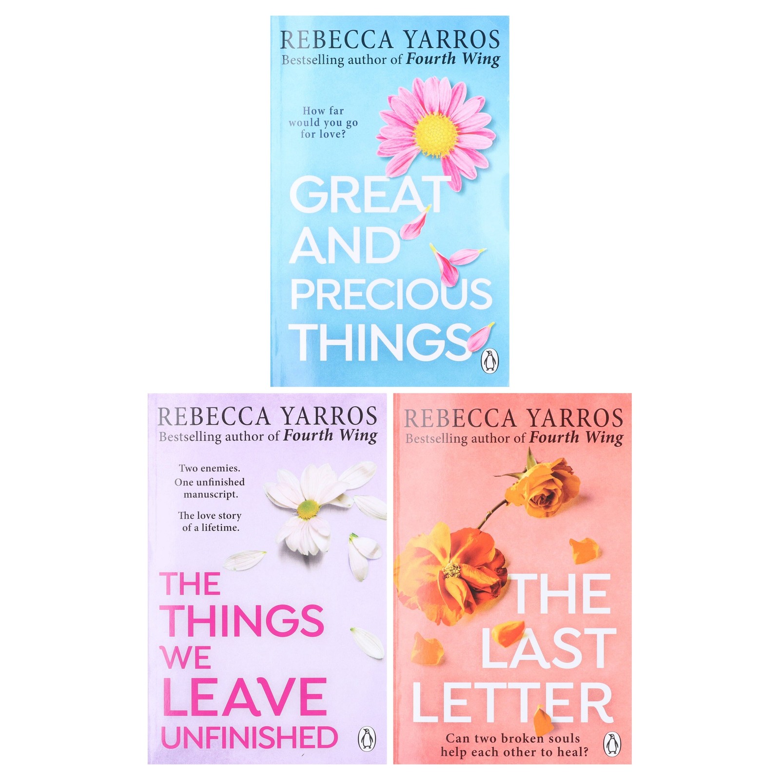 Rebecca Yarros 3 Books Collection Set – Fiction – Paperback