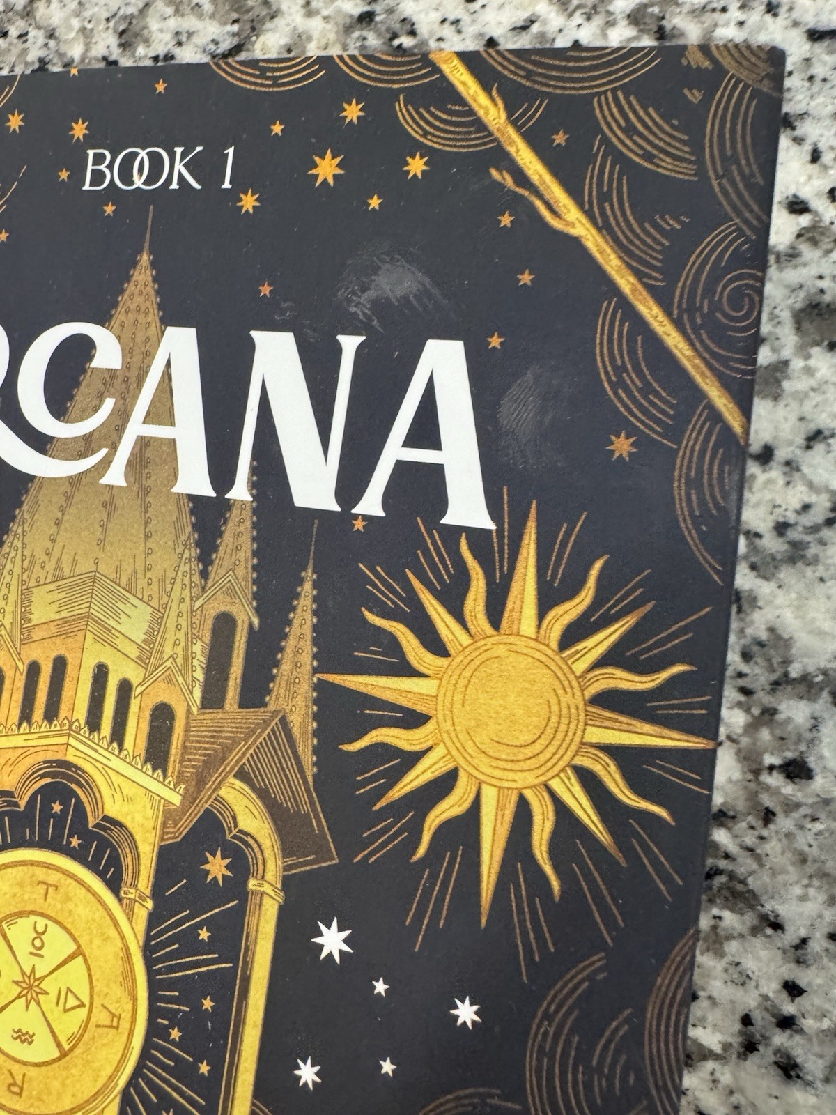 Arcana Academy Book 1 Hardcover Novel by Elise Kova (2025) Dust Jacket