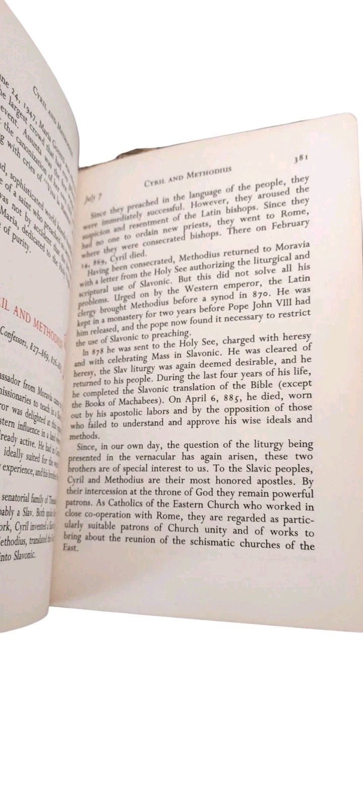 1961 Lives of the Saints, Library Catholic Devotion. Decorative, Religious Books