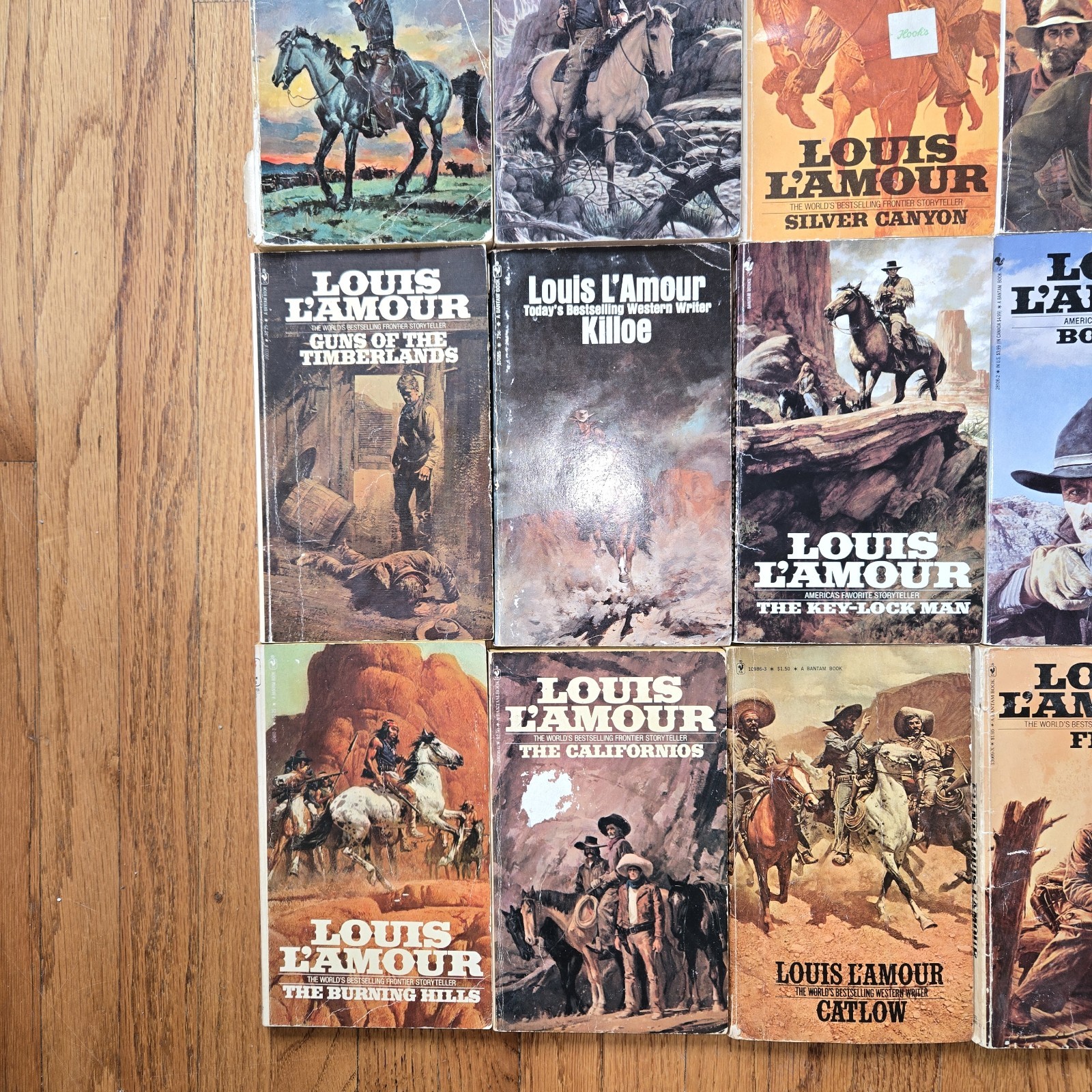 Lot Of 20 Louis L’Amour Western Paperbacks Vintage.