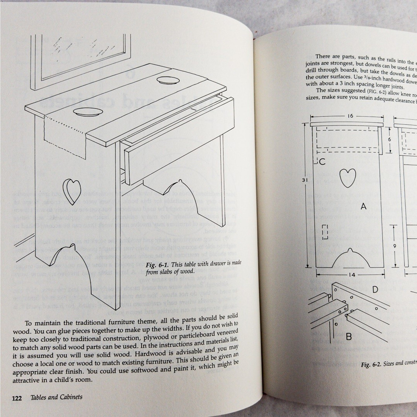 Traditional Furniture Projects By Percy W. Blandford TAB Books – VTG 1991 HC