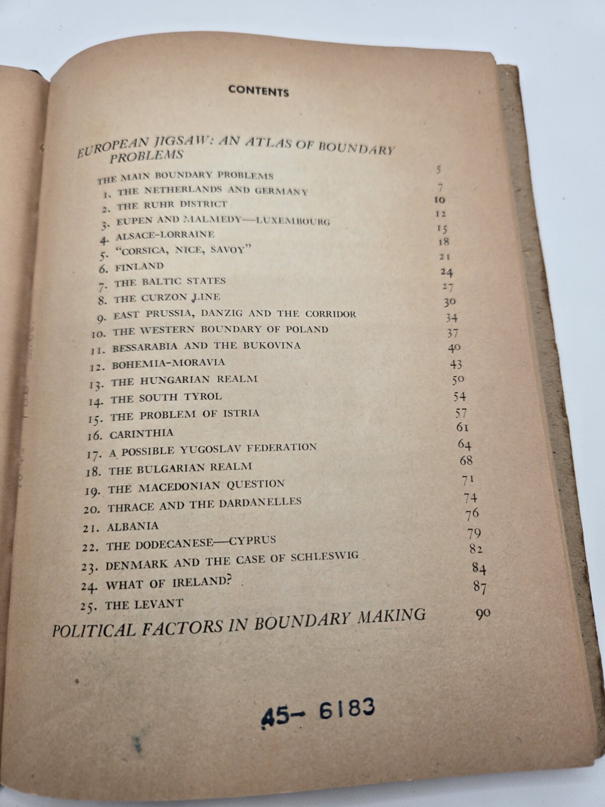 Samuel Van Valkenburg’s Atlas of Boundary Problems- European Jigsaw-Headline Ser