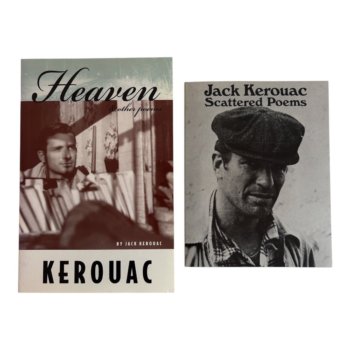 Jack Kerouac Poetry Book Lot Scattered Poems & Heaven and Other Poems