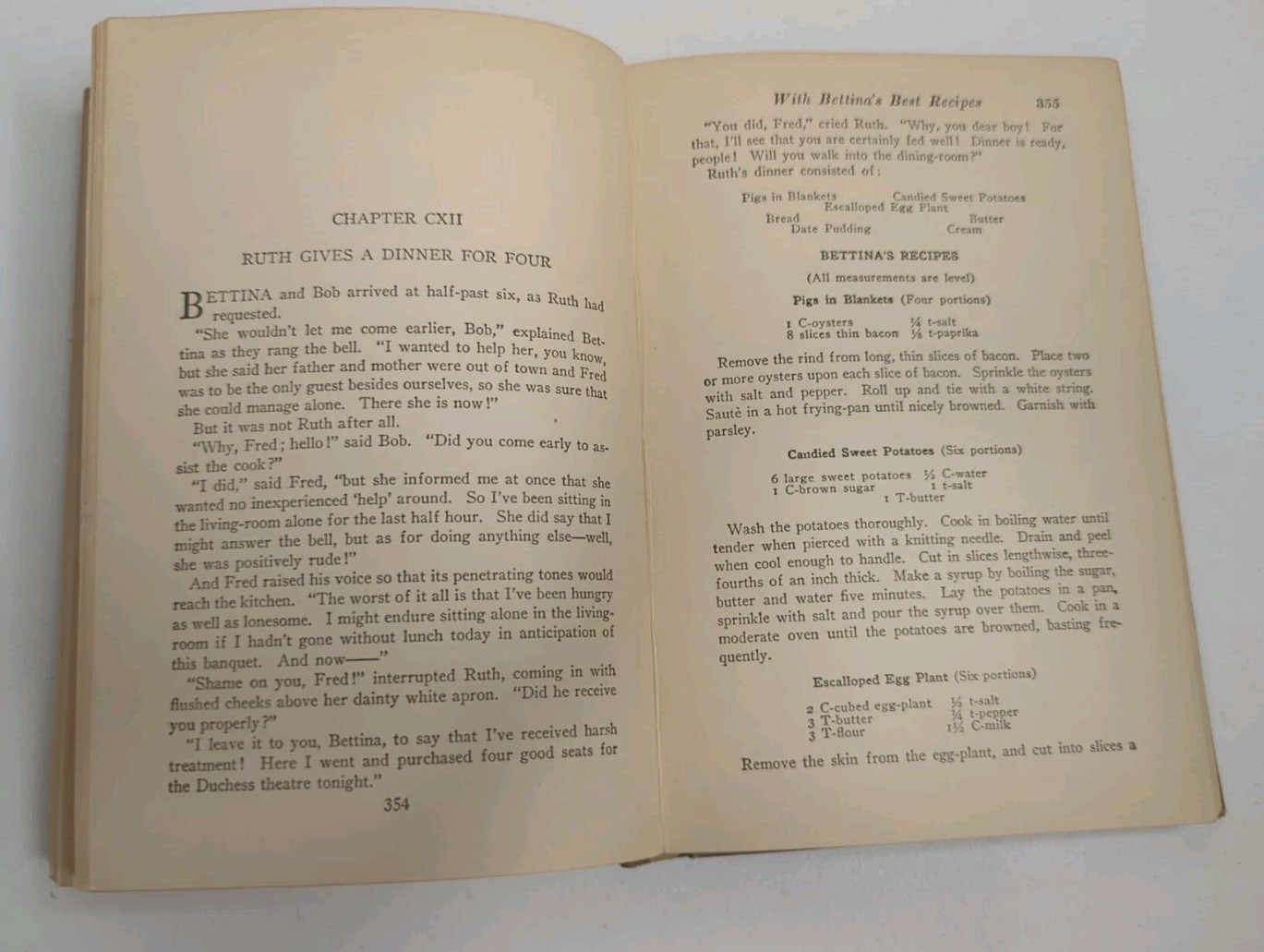 Vintage A Thousand Ways To Please A Husband with Bettina’s Best Recipes 1917