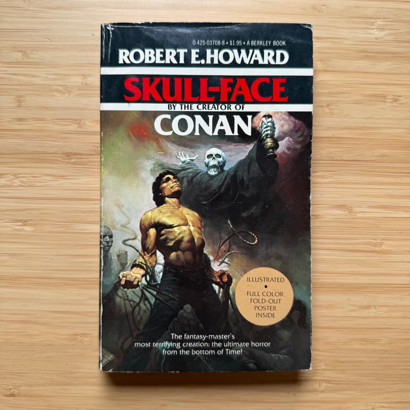 Skull-Face by Robert E. Howard 1978 Berkley PB Vintage Fantasy Horror