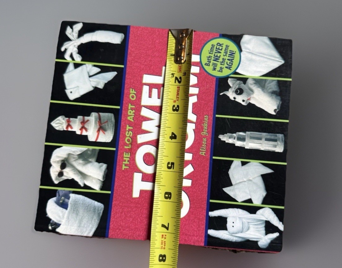 The Lost Art of Towel Origami – Paperback By Jenkins, Alison – GOOD