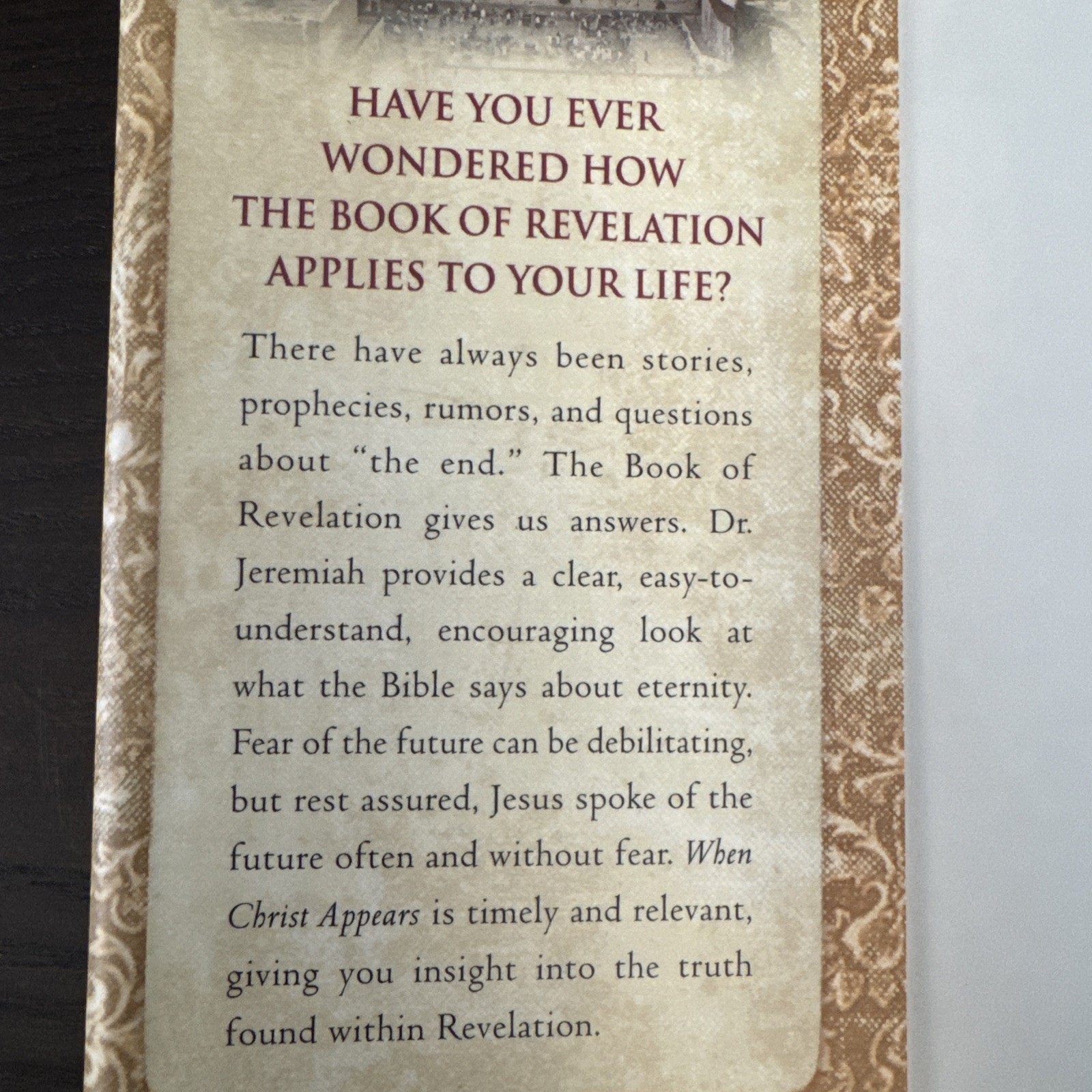 When Christ Appears by Dr. David Jeremiah Brand New