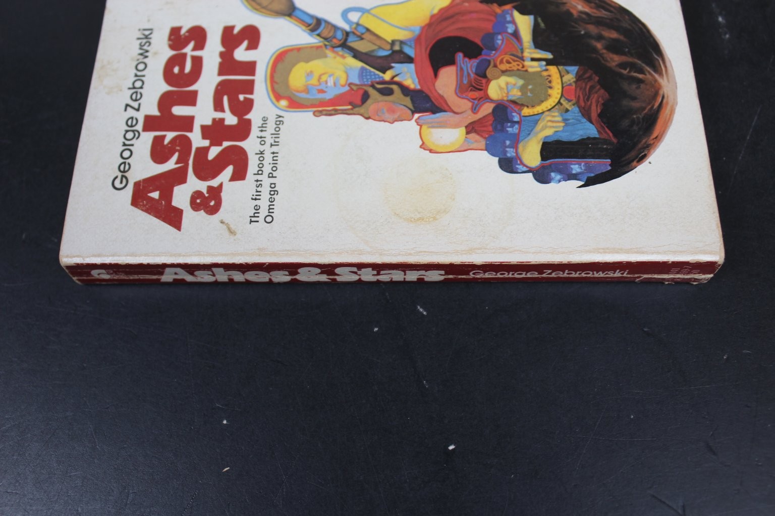 Ashes & Stars George Zebrowski 1977 First Ace Printing Science Fiction Ace Books